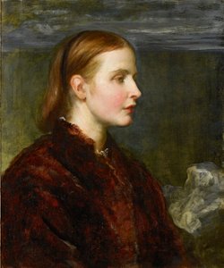 伊丽莎-安-奥格威小姐，1866年 作者 乔治·弗雷德里克·沃茨