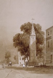 伦敦托特纳姆高路，约1820年 作者 乔治·哈雷