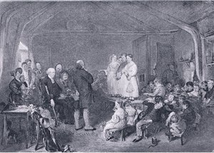 1893年，Cassell and Company的“艺术杂志”1893年在学校教室中进行了教学 作者 乔治·哈维