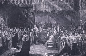 维多利亚女王公元1838年的加冕仪式