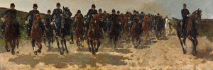 骑兵，1883-1888年 作者 乔治·亨德里克·布雷特纳