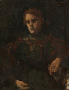 模范之后的研究（Geesje Kwak？） 作者 乔治·亨德里克·布雷特纳