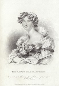 Anna Maria Porter, English poet and novelist 作者 乔治·亨利（后）哈洛