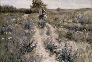 逃往埃及》，1892年。 作者 乔治·希区柯克