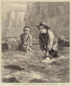 男孩和船
