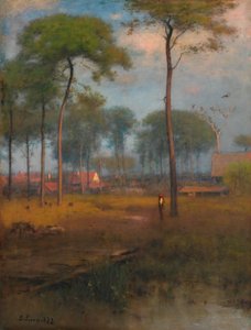 清晨，塔彭泉，1892年。 作者 乔治·英尼斯