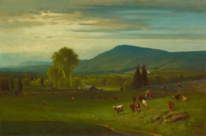 卡茨基尔山的夏天，1867年。 作者 乔治·英尼斯