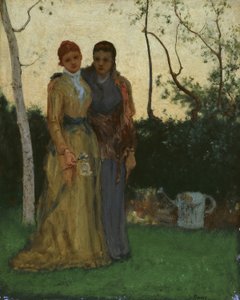 姐妹们，1882年。 作者 乔治·英尼斯