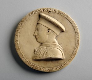 Plaster medallion (plaster)