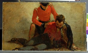 一名Highlander，黑色守卫参加Hu骑兵将军，可能是Uxbridge勋爵：一项关于“滑铁卢之战”的研究