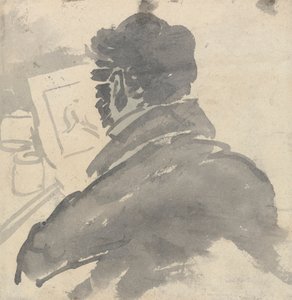 J.M.W.的研究 特纳素描 作者 乔治·琼斯