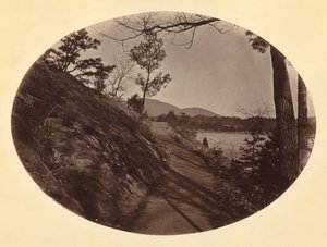F.W. 4旧链炮台步行街，纽约西点，约1867-1868。 作者 乔治·K·沃伦
