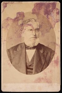 约瑟夫-卡明斯1817-1890年的画像，1884年以前。