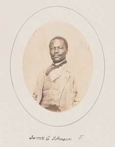 詹姆斯-柯林斯-约翰逊，普林斯顿大学，1860 年（照片） 作者 乔治·肯德尔·沃伦