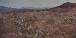 1915 年 8 月 7 日，第 3 轻骑兵旅在内克的冲锋
