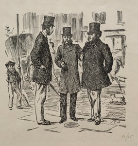 《介绍前的小时刻》，1865年。