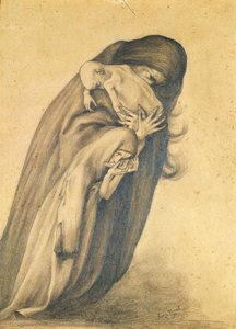 悲伤的母亲》，1890年 作者 乔治·明恩·巴伦