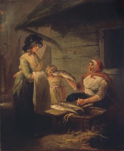 渔夫，1780年代末。 作者 乔治·莫兰德