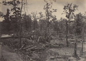 乔治亚州亚特兰大的战场，1864年7月22日第1号，1860年代。 作者 乔治·N·巴纳德