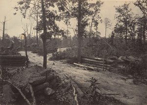乔治亚州第1号新希望教堂的战地，1860年代。