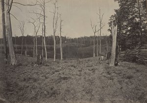雷萨卡战地，乔治亚州第1号，1860年代。 作者 乔治·N·巴纳德