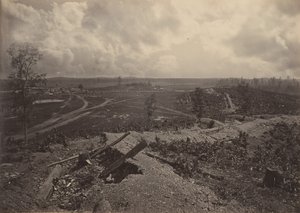 雷萨卡战地，乔治亚州第4号，1860年代。 作者 乔治·N·巴纳德