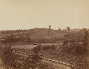 亚特兰大的战场，1864年。 作者 乔治·N·巴纳德