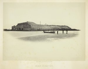 桑普特堡，1865年66。 作者 乔治·N·巴纳德