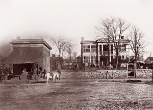 宪兵队总部，查塔努加，约1864年。
