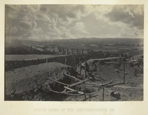 查塔霍奇河的南岸，加州，1866年。
