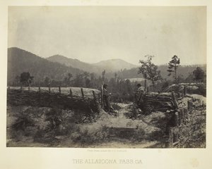阿拉图纳山口，GA，1866年。 作者 乔治·N·巴纳德