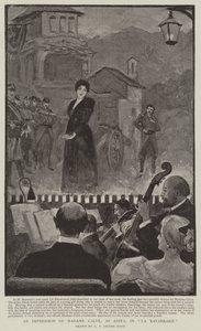 在纳瓦拉伊斯（La Navarraise）作为阿妮塔（Anita）的印象 作者 乔治·珀西·雅各布·胡德