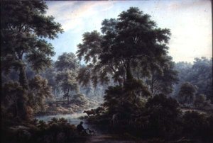 靠近老浴场，马特洛克，19世纪