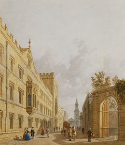 牛津埃克塞特学院，1848年