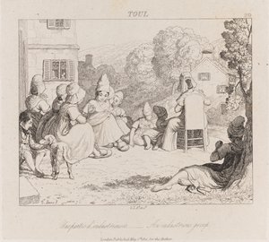 Industrious Group，Toul，c.1821（蚀刻） 作者 乔治·罗伯特·刘易斯