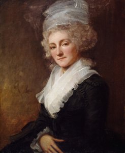 安妮的肖像，霍尔特夫人1734-99，1783。 作者 乔治·罗姆尼