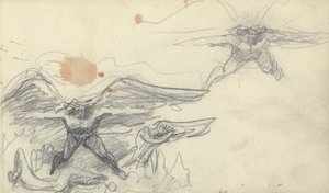 素描本绘图 作者 乔治·罗姆尼