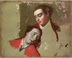 1762  -  63年魁北克将军沃尔夫逝世研究 作者 乔治·罗姆尼
