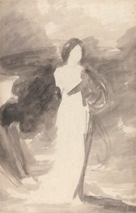 《站立的女士研究》 作者 乔治·罗姆尼
