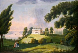 弗农山庄，1806年。 作者 乔治·罗普斯