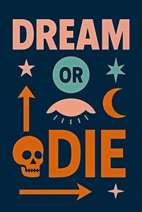 梦想或死亡，2025 年（丙烯酸画布）