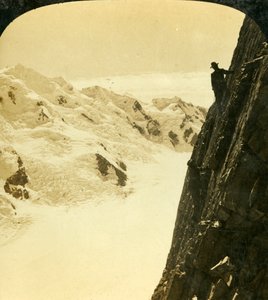 危险上升，新西兰，马尔特布伦山，c1909。