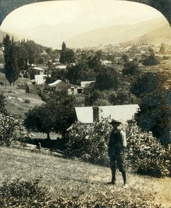 万迪利贡的鸟瞰图，维多利亚，澳大利亚，c1909。
