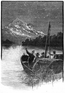 儒勒·凡尔纳的小说“精湛的奥里诺科”插图，Hetzel版- Voyages Extraordinary 1898