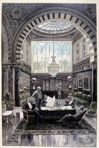 这是儒勒·凡尔纳 (Jules Verne) 的“怪人的遗嘱”中最舒适的谈话场所（第 34 页）