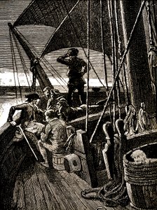 吉姆-霍金斯无意中听到的一段对话揭示了海盗叛变的真相 作者 乔治·鲁克斯