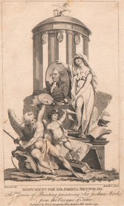 约书亚-雷诺兹爵士纪念碑 作者 乔治·桑德斯