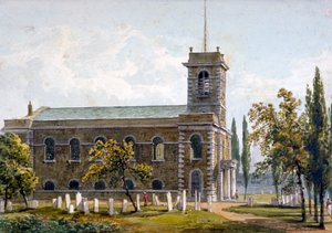 伦敦Bethnal Green的圣马太教堂，1817年