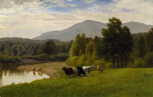Pasture Lands，1867（纸上油纸）