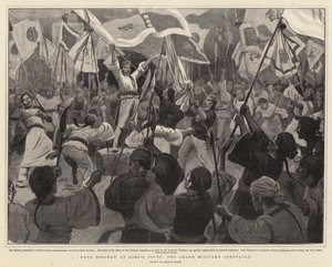伯爵阁银行假日，大军团景观